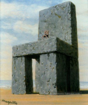 350 人の有名アーティストによるアート作品 Painting - 世紀の伝説 1950 ルネ・マグリット